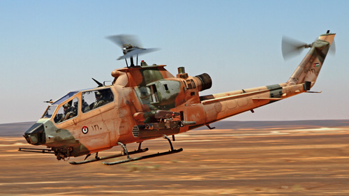 Hélicoptère AH1F Cobra jordanien