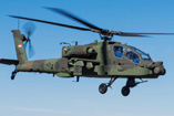 Hélicoptère AH64D Apache de l'armée d'Indonésie