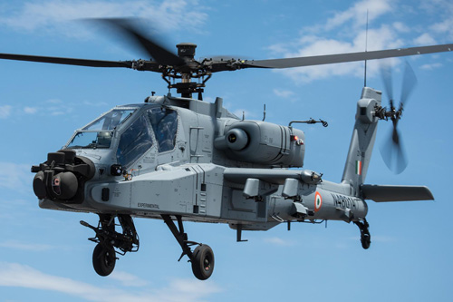 Hélicoptère AH64E Apache Inde