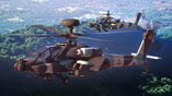 Hélicoptère AH64E Apache Australie