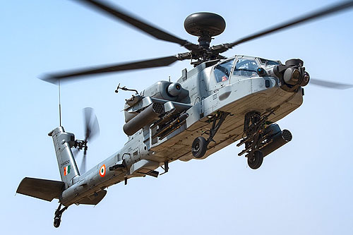 Hélicoptère AH64E Apache Inde