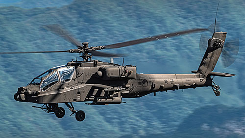 Hélicoptère AH64E Apache Corée du Sud