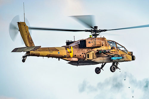 Hélicoptère d'attaque AH64D Apache Sharaf Israel