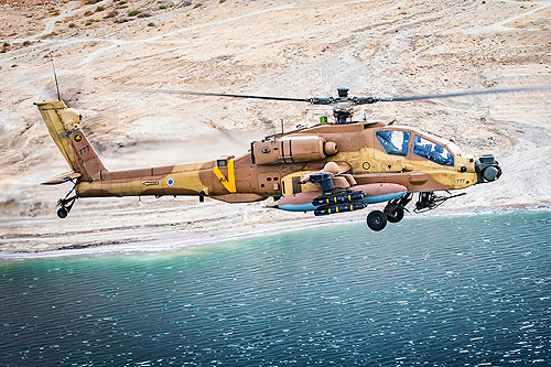 Hélicoptère d'attaque AH64D Apache Sharaf Israel