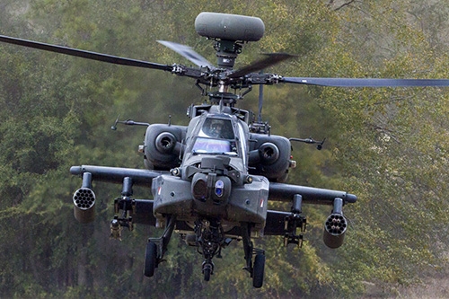 Hélicoptère d'attaque AH64 Apache de l'US Army