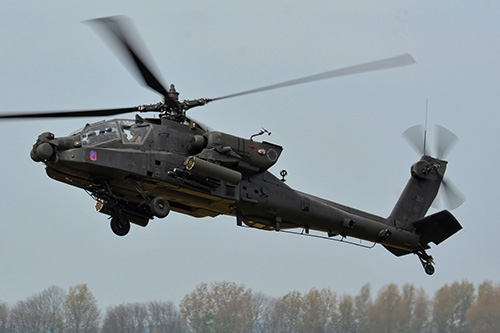 Hélicoptère d'attaque AH64 Apache de l'US Army