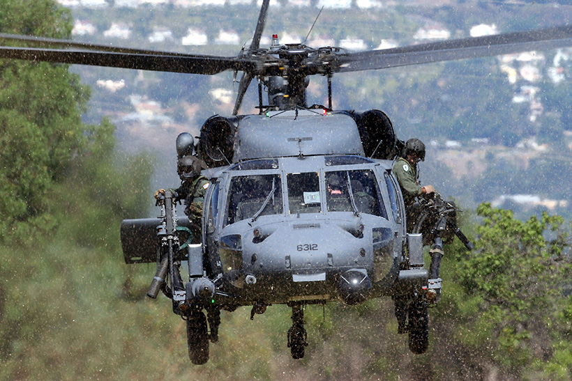 Hélicoptère HH60 PaveHawk USAF