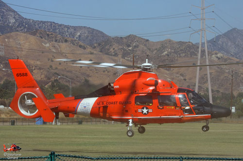 Hélicoptère HH65 Dolphin US Coast Guard