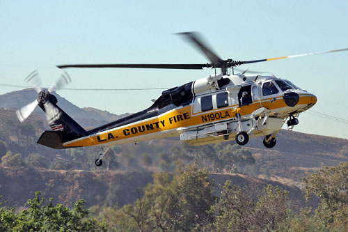 Hélicoptère S70 Firehawk County of Los Angeles Fire Department