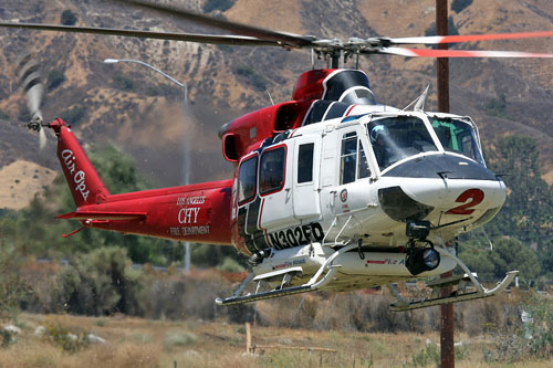 Hélicoptère BELL 412 Los Angeles City Fire Department, Air Ops