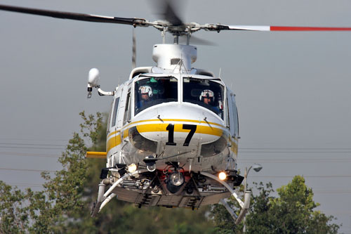 Hélicoptère BELL 412 County of Los Angeles Fire Department