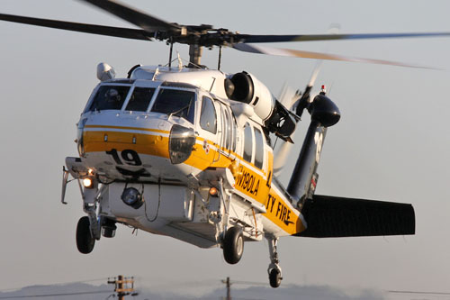 Hélicoptère S70 Firehawk County of Los Angeles Fire Department