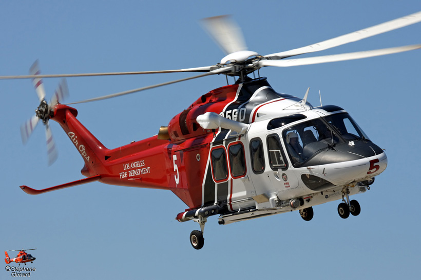 Hélicoptère AW139 Los Angeles City Fire Department, Air Ops