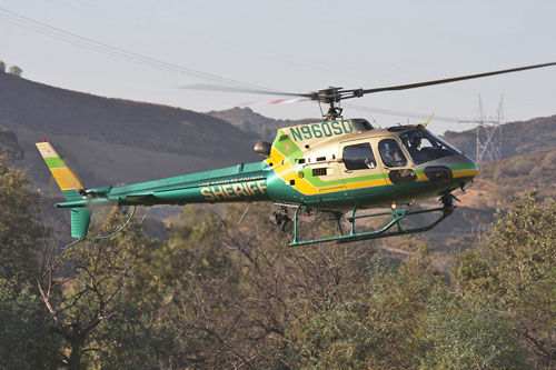 Hélicoptère AS350 Ecureuil Los Angeles County Sheriff