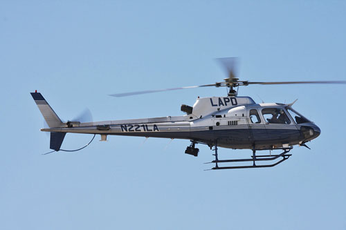 Hélicoptère AS350 Ecureuil Los Angeles Police Department