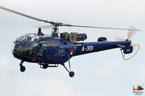 Hélicoptère Alouette III Pays-Bas