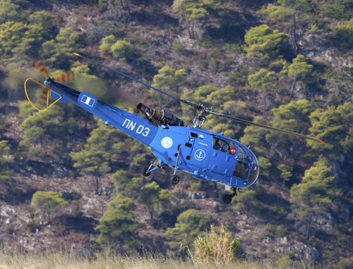 Hélicoptère Alouette III Grèce