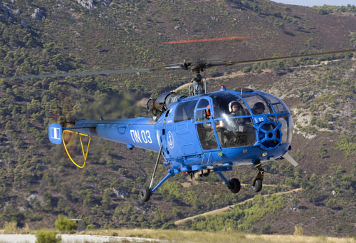 Hélicoptère Alouette III Grèce