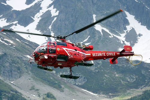 Alouette III de la Sécurité Civile