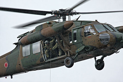 Hélicoptère UH60 Blackhawk JGSDF