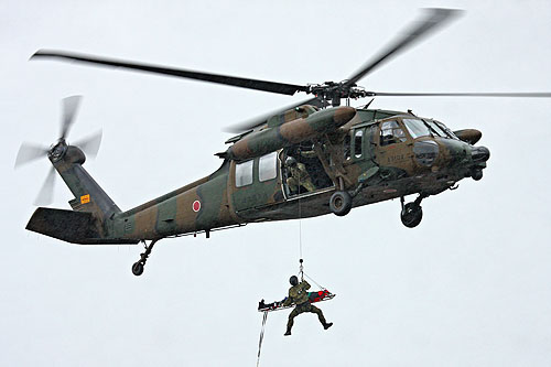 Hélicoptère UH60 Blackhawk JGSDF