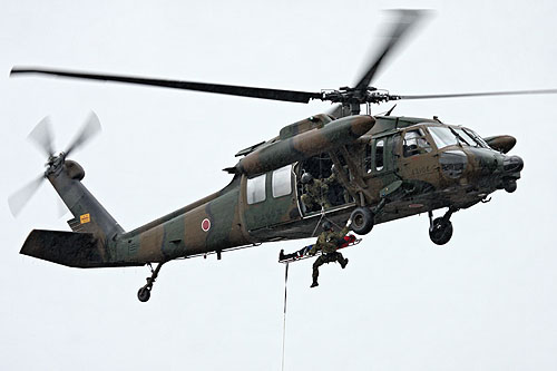 Hélicoptère UH60 Blackhawk JGSDF