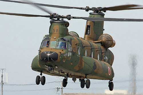 Hélicoptère CH47 Chinook JGSDF