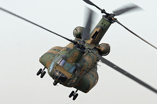 Hélicoptère CH47 Chinook JGSDF