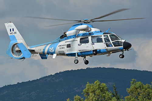 Hélicoptère AS365 Dauphin, Hellenic Coast Guard