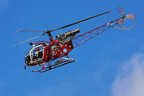 Hélicoptère SA315 Lama Air Zermatt