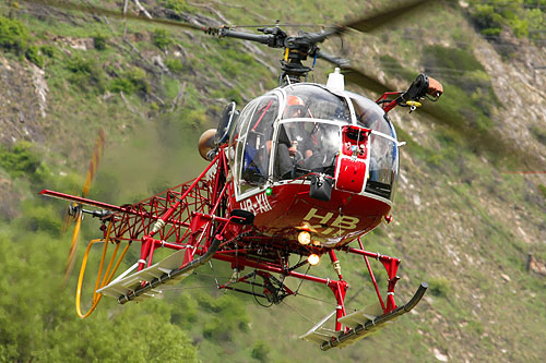 Hélicoptère SA315 Lama Air Zermatt