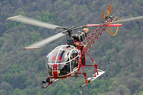 Hélicoptère SA315 Lama Air Zermatt