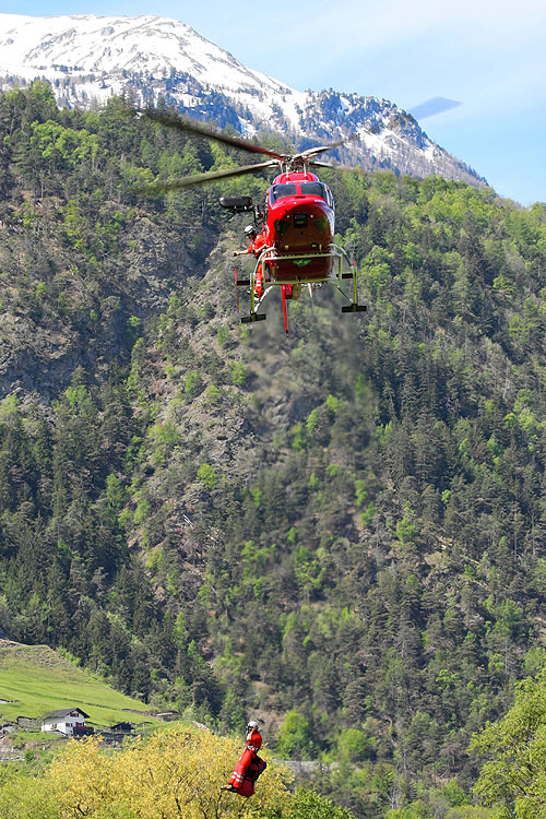 Hélicoptère B429 Air Zermatt