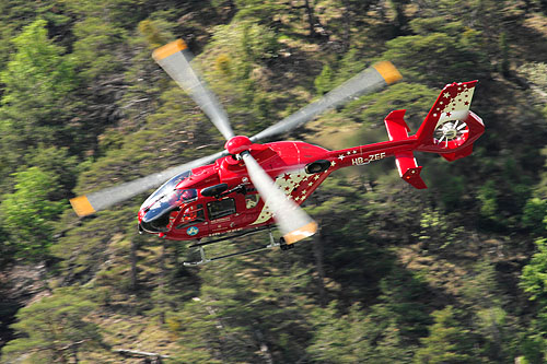 Hélicoptère EC135 Air Zermatt