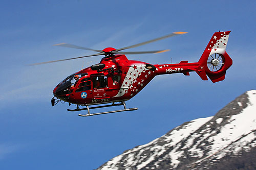 Hélicoptère EC135 Air Zermatt