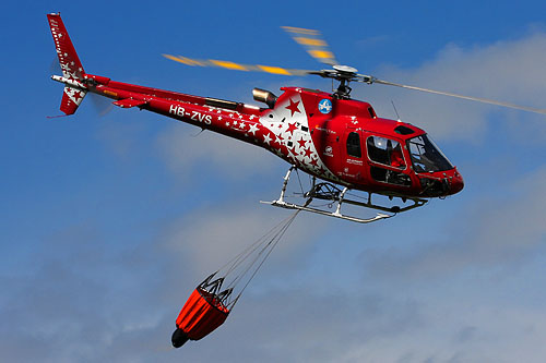 Hélicoptère AS350 Ecureuil Air Zermatt