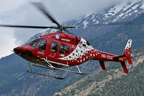 Hélicoptère B429 HB-ZOZ Air Zermatt