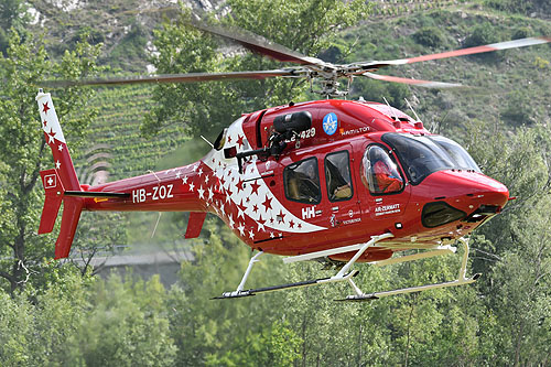 Hélicoptère B429 HB-ZOZ Air Zermatt