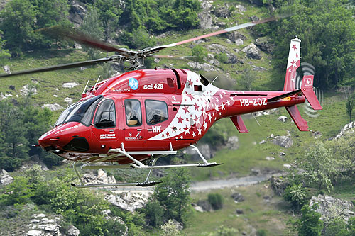 Hélicoptère B429 HB-ZOZ Air Zermatt