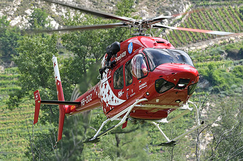 Hélicoptère B429 HB-ZOZ Air Zermatt