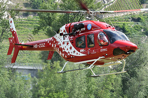 Hélicoptère B429 HB-ZOZ Air Zermatt