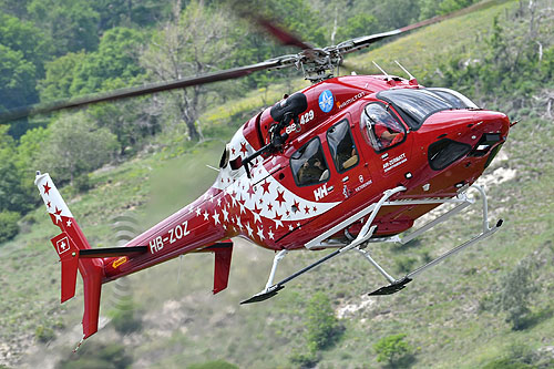 Hélicoptère B429 HB-ZOZ Air Zermatt