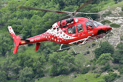 Hélicoptère B429 HB-ZOZ Air Zermatt