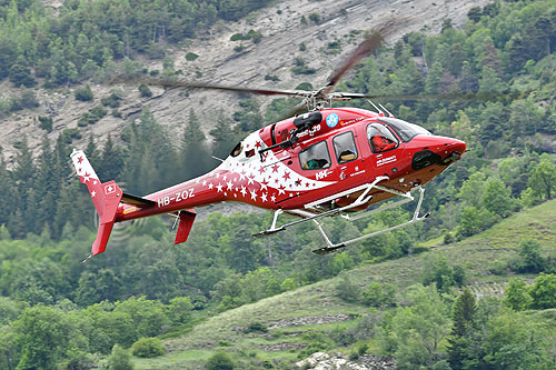 Hélicoptère B429 HB-ZOZ Air Zermatt