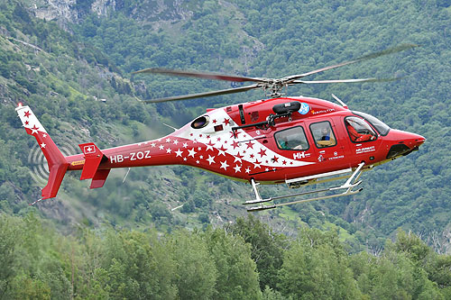 Hélicoptère B429 HB-ZOZ Air Zermatt