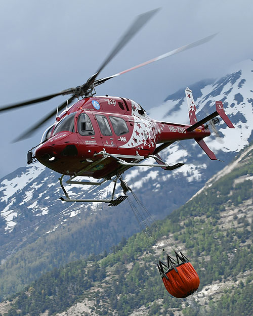 Hélicoptère B429 HB-ZSU Air Zermatt