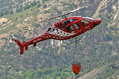 Hélicoptère B429 HB-ZSU Air Zermatt