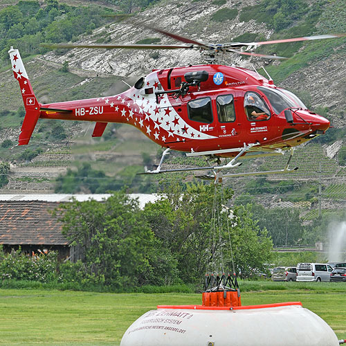 Hélicoptère B429 HB-ZSU Air Zermatt