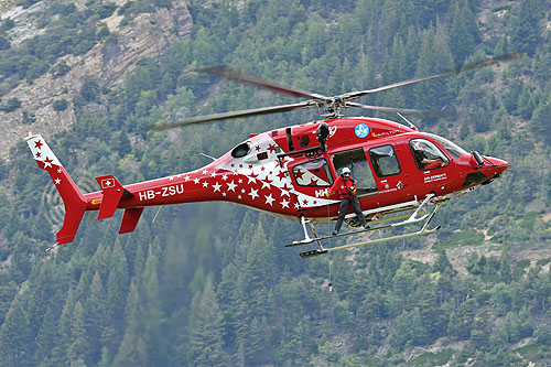 Hélicoptère B429 HB-ZSU Air Zermatt