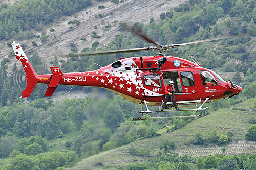 Hélicoptère B429 HB-ZSU Air Zermatt